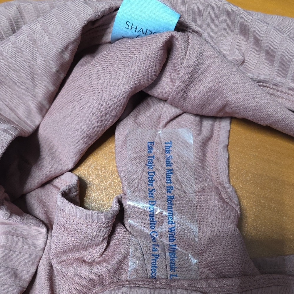 Shade & Shore Ribbed Purple Swim Shorts - Picture 5 of 7